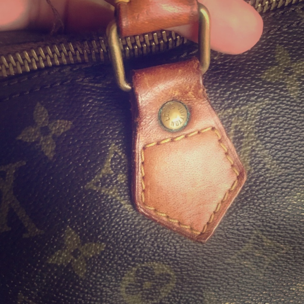 Louis Vuitton Speedy 35 Monogram Handbag - Brown